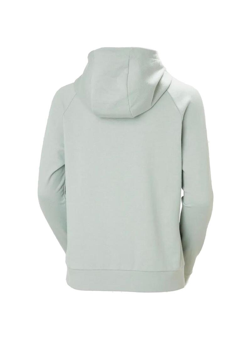 Sudadera Mujer Helly Hansen Core Verde Agua