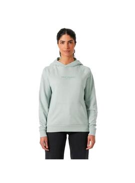 Sudadera Mujer Helly Hansen Core Verde Agua