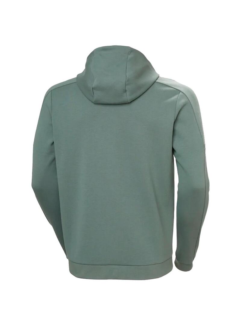 Chaqueta Hombre Helly Hansen Tech Sweat Hooded Verde