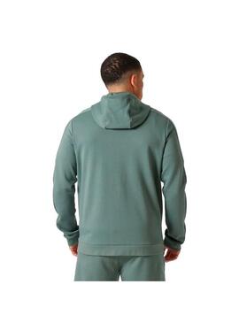 Chaqueta Hombre Helly Hansen Tech Sweat Hooded Verde