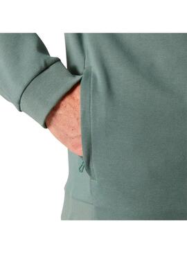 Chaqueta Hombre Helly Hansen Tech Sweat Hooded Verde