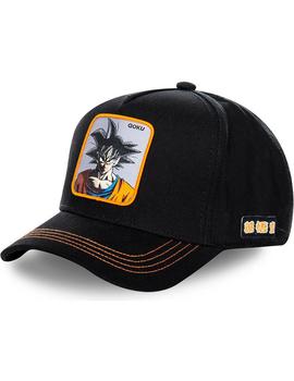 Gorra Unisex Capslab Goku Negro