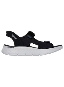 Sandalia Hombre Skechers Go Wal Slip-ins Negro