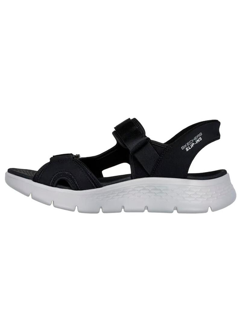 Sandalia Hombre Skechers Go Wal Slip-ins Negro