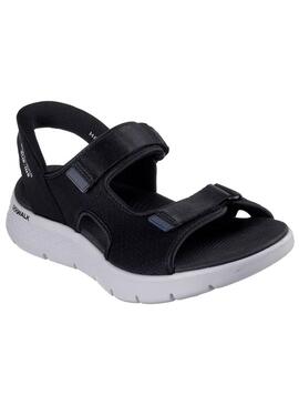 Sandalia Hombre Skechers Go Wal Slip-ins Negro