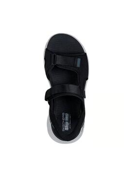 Sandalia Hombre Skechers Go Wal Slip-ins Negro