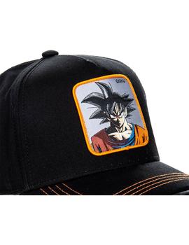 Gorra Unisex Capslab Goku Negro