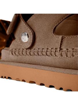 Sandalia Mujer UGG Goldenstar Glide Gris