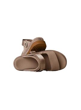 Sandalia Mujer UGG Goldenstar Glide Gris