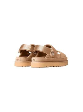 Sandalia Mujer UGG Goldenstar Glide Beige