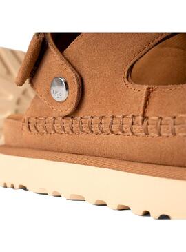 Sandalia Mujer UGG Goldenstrar Glide Marron