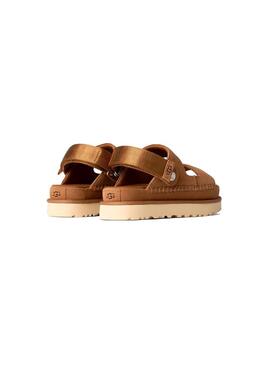 Sandalia Mujer UGG Goldenstrar Glide Marron