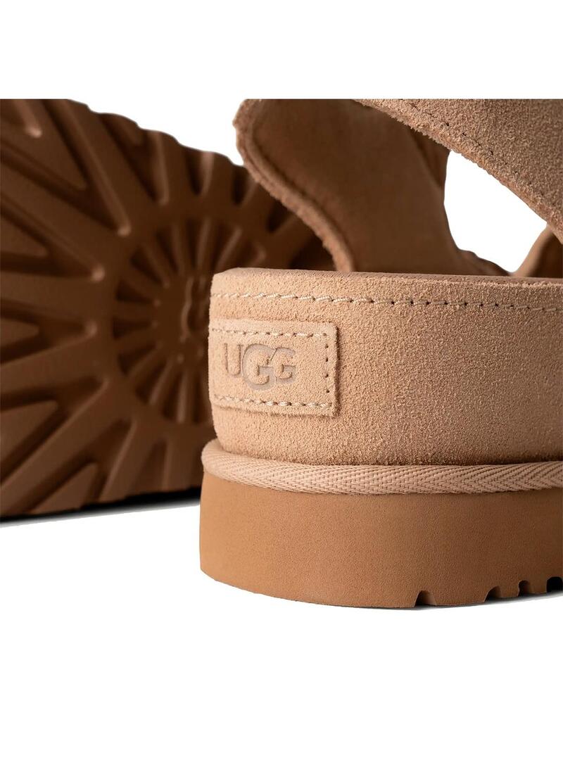 Sandalia Mujer UGG Goldenstrar Hi Beige