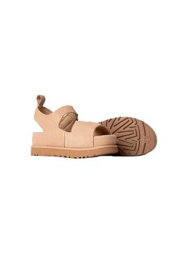 Sandalia Mujer UGG Goldenstrar Hi Beige