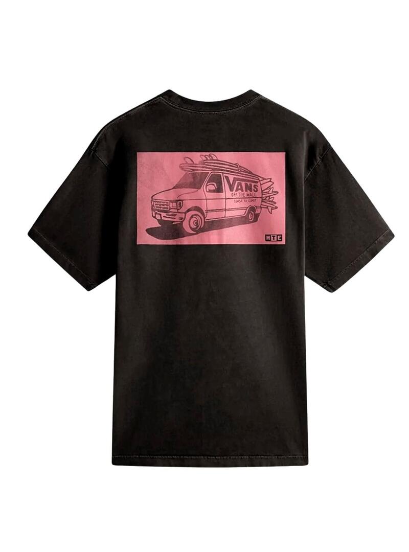 Camiseta Hombre Vans Mte Beachfront Negra