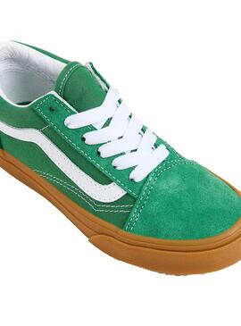 Zapatilla Niño Vans Old Skool Verde