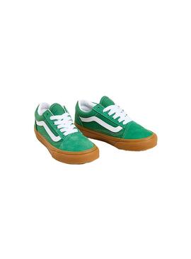 Zapatilla Niño Vans Old Skool Verde