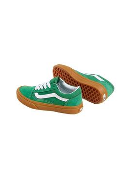 Zapatilla Niño Vans Old Skool Verde