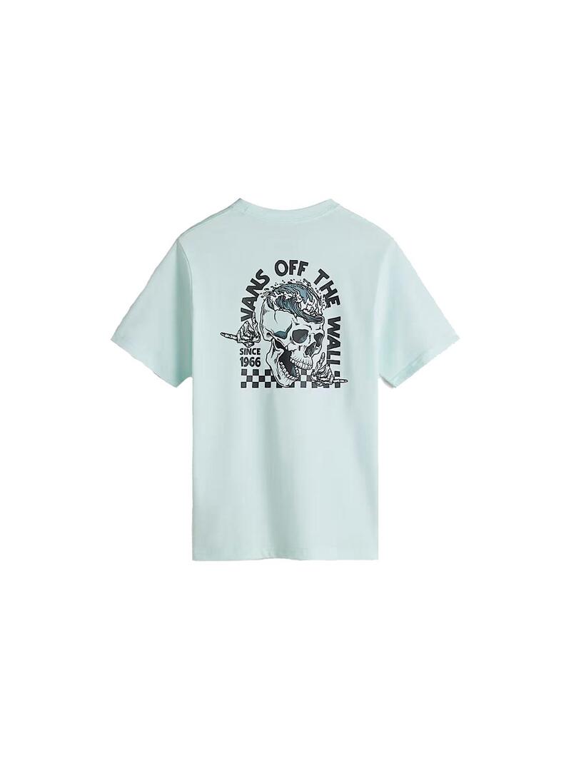 Camiseta Niño Vans Headwaves Menta