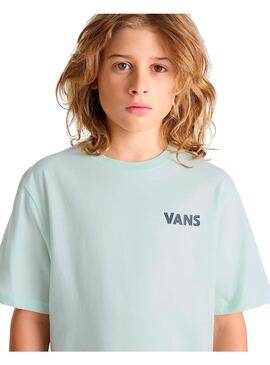 Camiseta Niño Vans Headwaves Menta