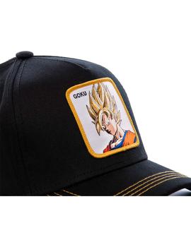 Gorra Unisex Capslab Goku Negro