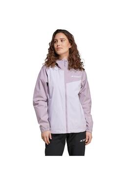 Chaqueta Mujer adidas Terrex MT 2L RAIN Lila