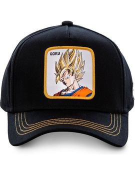 Gorra Unisex Capslab Goku Negro