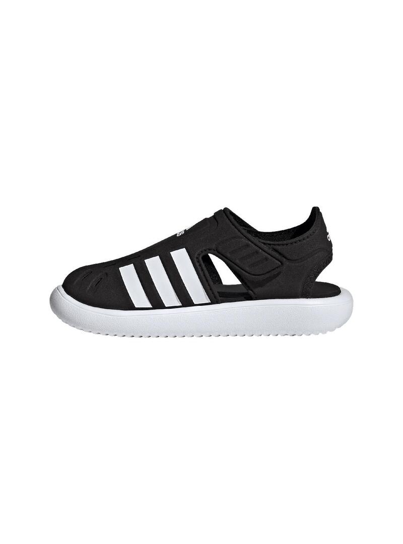 Sandalia Niño/a adidas Summer Closed Negra Blanca