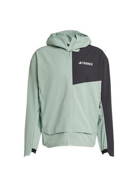 Cortavientos Hombre adidas Terrex Multi Verde