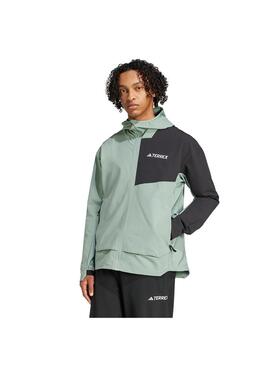 Cortavientos Hombre adidas Terrex Multi Verde