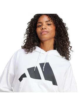 Sudadera Mujer adidas Bl Ft Blanca