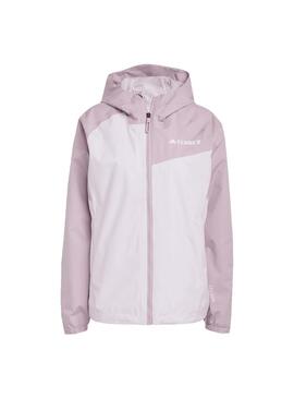 Chaqueta Mujer adidas Terrex MT 2L RAIN Lila
