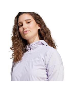 Cortavientos Mujer adidas Xpr Wind Lila