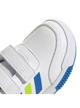 Zapatilla Baby adidas Tensaur Blanca Royal Verde