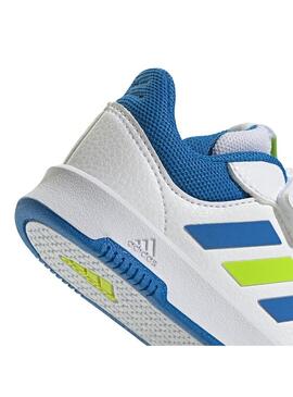 Zapatilla Baby adidas Tensaur Blanca Royal Verde