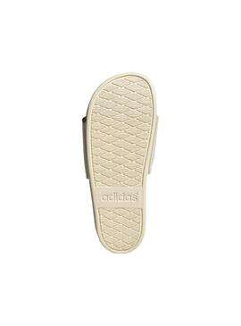 Chancla Unisex adidas Adilette Comfort Crema/Mint