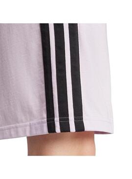 Pantalón corto Hombre adidas 3S Lila Negro