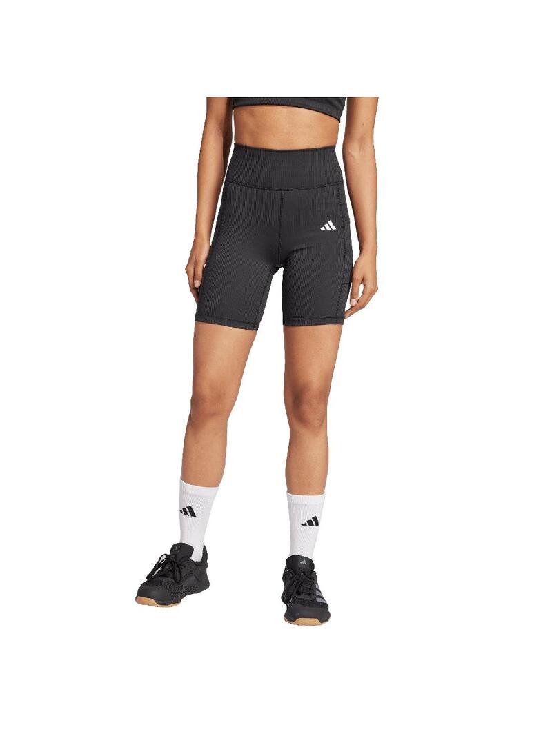 Malla corta Mujer adidas Opt Rib Negro