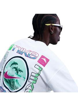 Camiseta Hombre Nike M90 Blanca