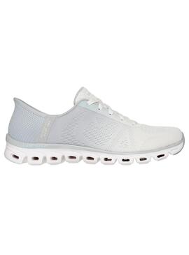 Zapatilla Mujer Skechers Glide Step Grises