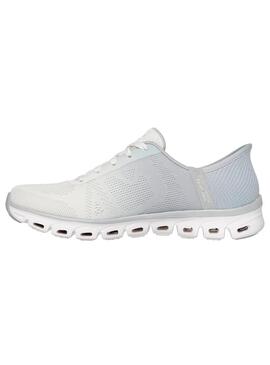 Zapatilla Mujer Skechers Glide Step Grises