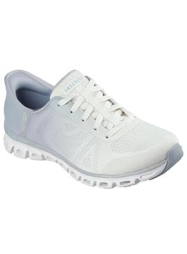 Zapatilla Mujer Skechers Glide Step Grises