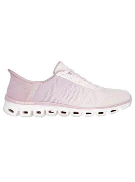 Zapatilla Mujer Skechers Glide Rosa Lila