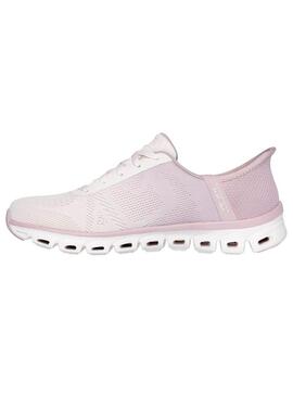 Zapatilla Mujer Skechers Glide Rosa Lila