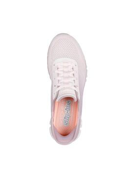 Zapatilla Mujer Skechers Glide Rosa Lila