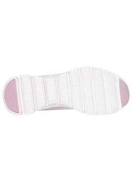 Zapatilla Mujer Skechers Glide Rosa Lila