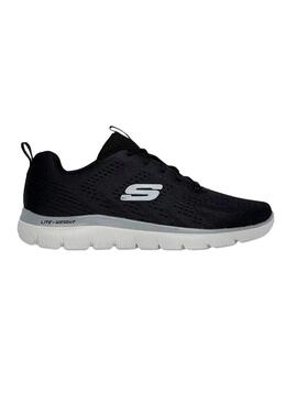 Zapatilla Hombre Skechers Summits Negro