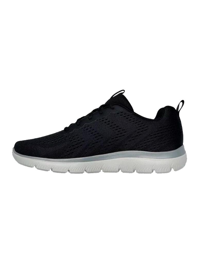 Zapatilla Hombre Skechers Summits Negro