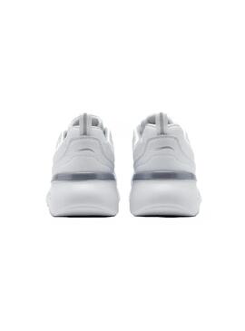 Zapatilla Mujer Skechers Air Dynamight 2.0 Blanco/Plat