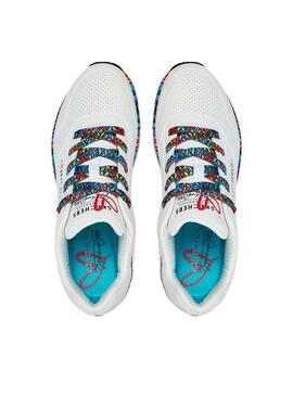 Zapatilla Mujer Skechers Uno Ravag Graffiti